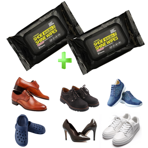 shoe shine wipes