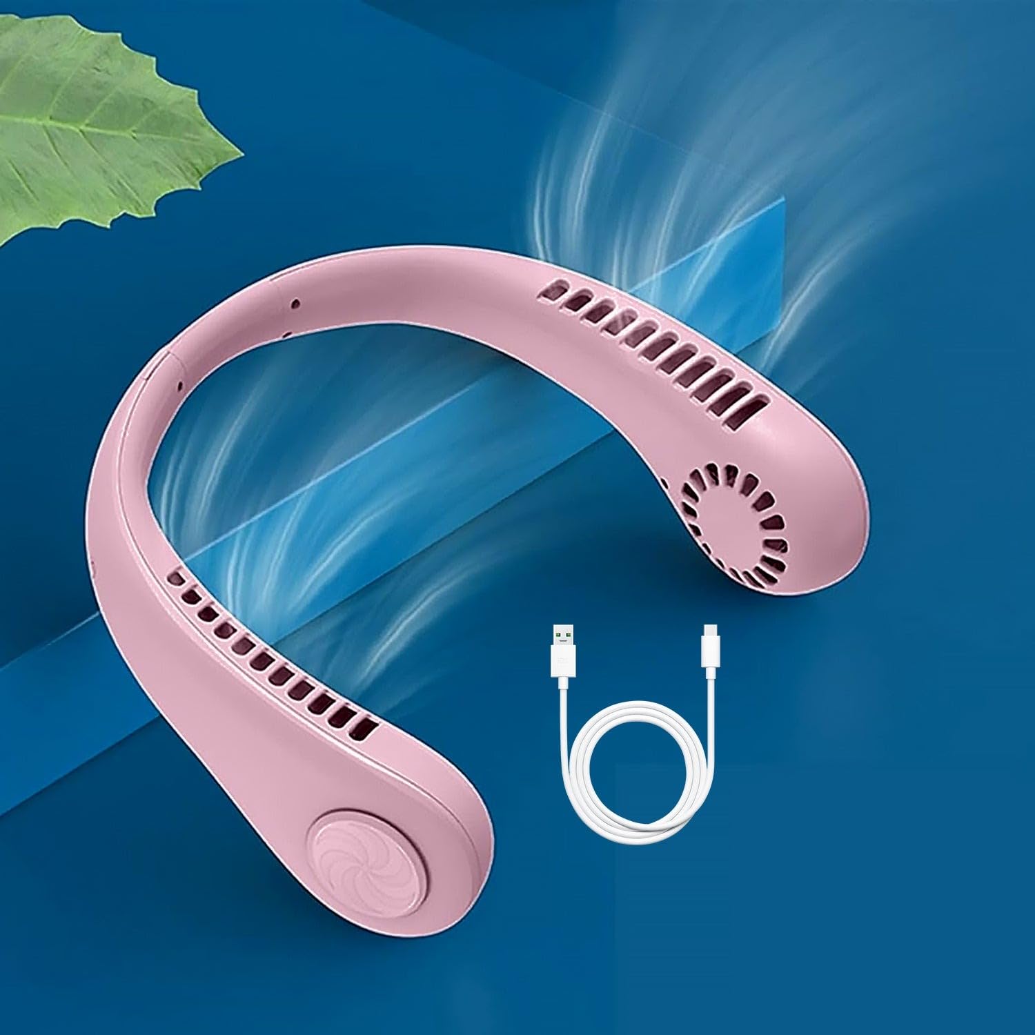 Rechargeable Neck Fan - Bladeless and portable
